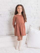 Load image into Gallery viewer, Organic Swing Dress - Cedar