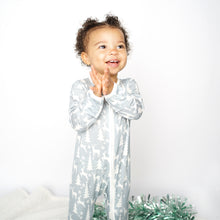 Load image into Gallery viewer, Winter Bamboo Baby Footed Pajamas