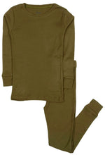 Load image into Gallery viewer, 100% Breathable Cotton Pajamas Olive
