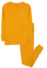 Load image into Gallery viewer, 100% Breathable Cotton Pajamas Mustard
