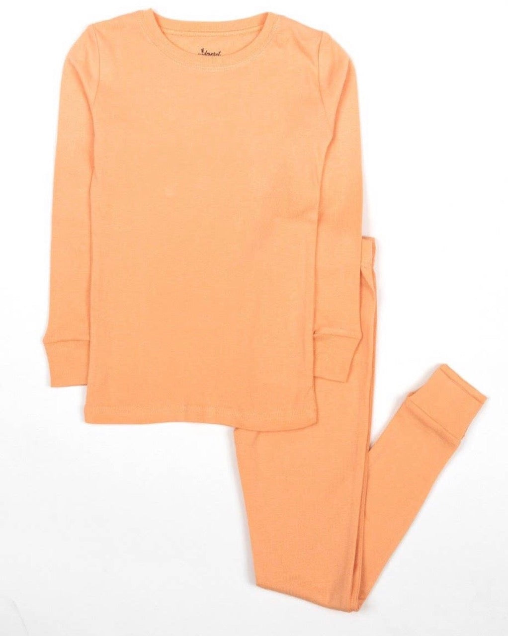 100% Breathable Cotton Pajamas - Peach