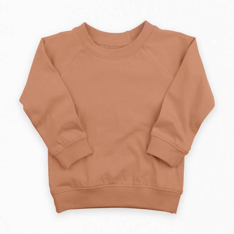 Organic Pullover Sweatshirt - Ginger