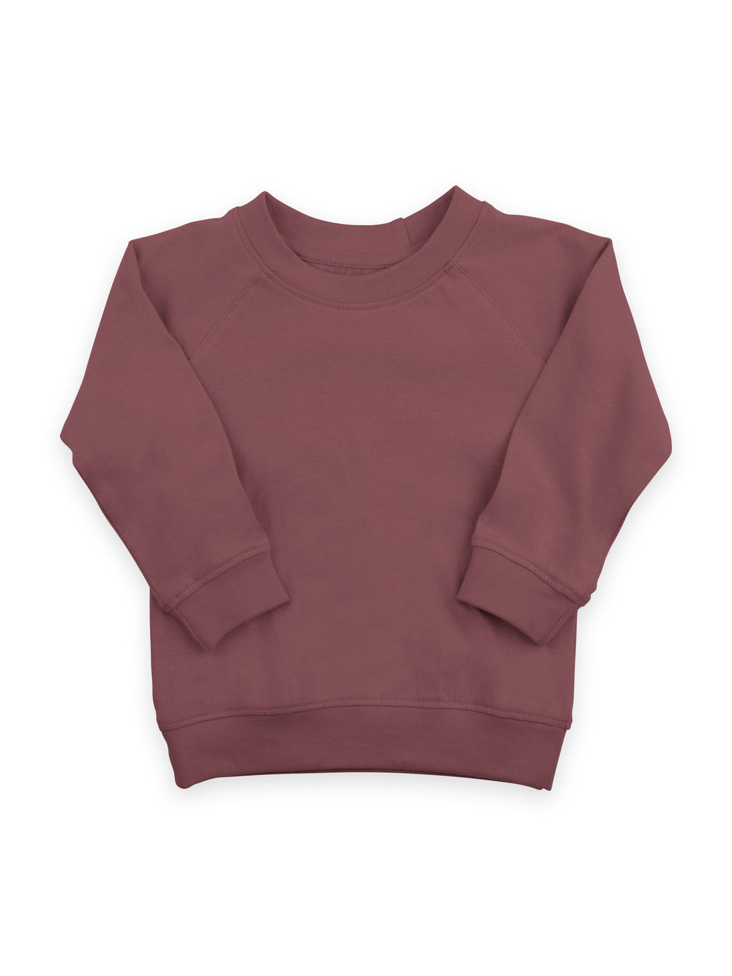 Organic Pullover Sweatshirt - Berry