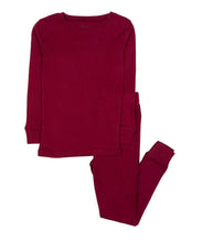 Load image into Gallery viewer, 100% Breathable Cotton Pajamas Maroon
