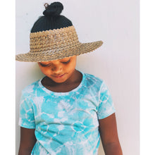 Load image into Gallery viewer, Straw Crownless Sun Hat  - Kids
