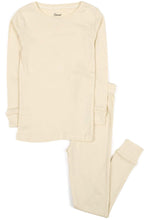Load image into Gallery viewer, 100% Breathable Cotton Pajamas - Off White
